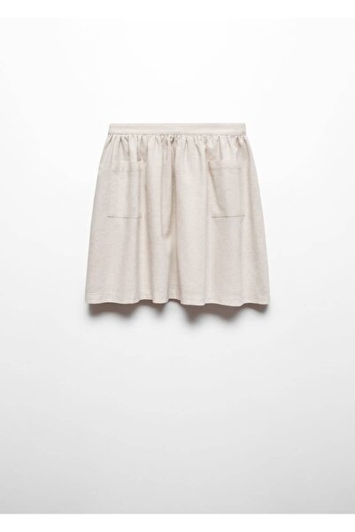 MANGO Kids Cepli Keten Etek