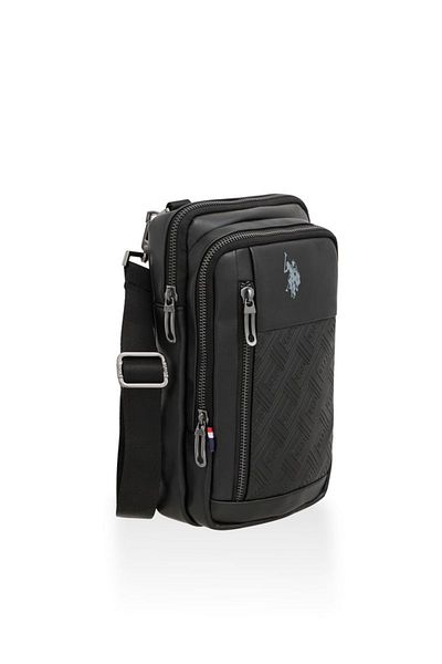 U.S. Polo Assn. Baza. Geantă pentru bărbați Polo Assn PLEVR23754 neagră