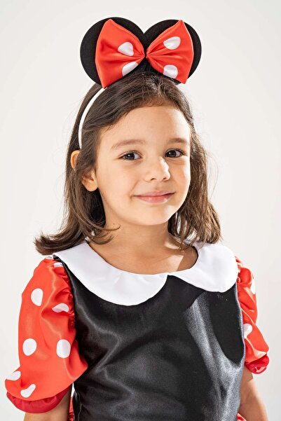 YAĞMUR KOStütüM Minnie Kırmızı Renk Taç