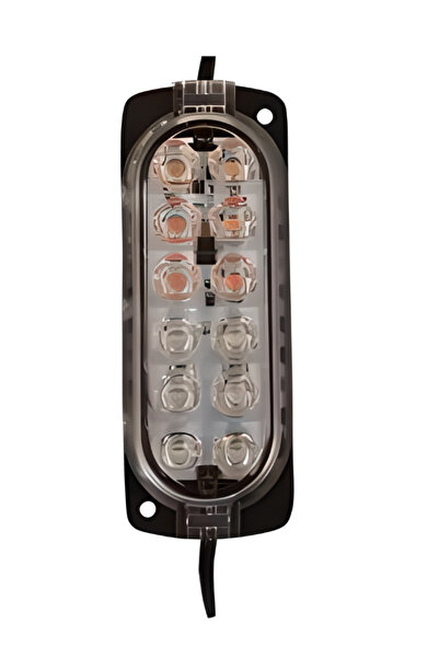 DEMİRLED 12 Volt 2.4 Watt Animasyonlu Çakar Led Kırmızı-Mavi