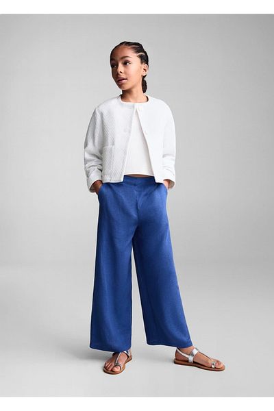 MANGO Kids Μπουφάν τουίντ με τσέπες