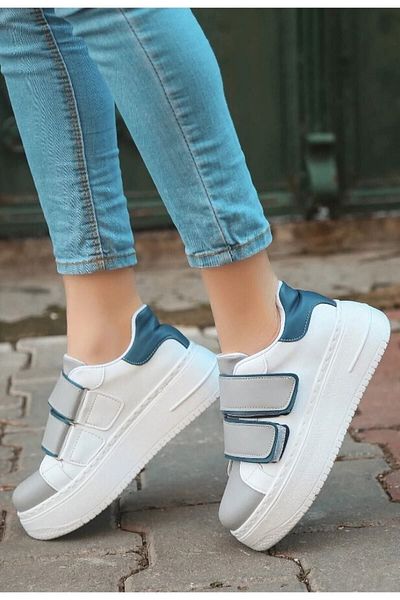 Keys Milano Sole Lightweight Orthopedic Velcro Sports Shoes