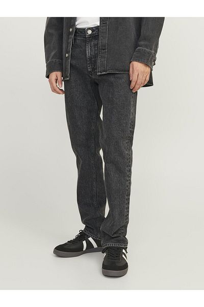 Jack & Jones Normale Baumwoll-Pantolonhose. JJICLARK JJEVAN LID AM 695 Normale Baumwoll-Pantolonhose