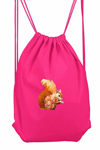 Zeron Tasarım Zeron Bll4417 - حقيبة ظهر رياضية على شكل سنجاب