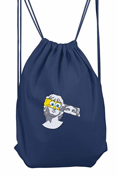 Zeron Tasarım حقيبة ظهر رياضية من زيرون سبونج بوب - bll4879