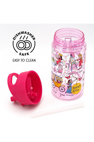 Tyrrell Katz Princess 400ml Water Bottle with Straw