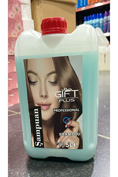 gift plus Tüm Saç Tipleri Için 2'si 1 Arada Kremli Günlük Bakım Şampuanı 5000 ml ( 5 Litre )