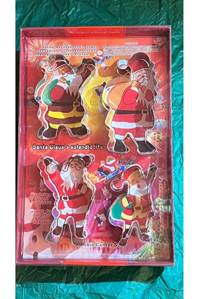 Roses قالب بسكويت سانتا كلوز