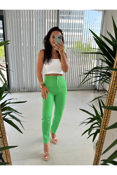 caddstore Green Gk Collared Pants