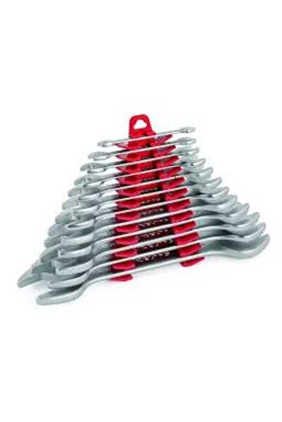 İzeltaş İzeltaş 0130002112 12'li Çatal Iki Ağiz Anahtar Takimi Uzun Boy