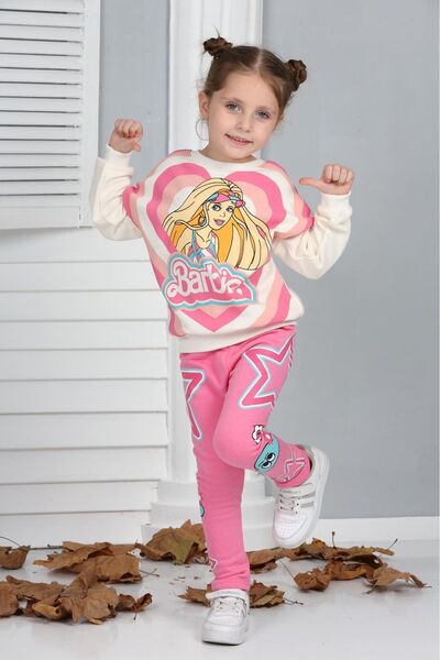 ÖYKÜ KİDS Girl's Suit with Three Thread Tights
