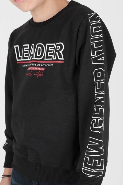 AHENGİM Chlapecká vůdčí mikina s potiskem - Ak15091