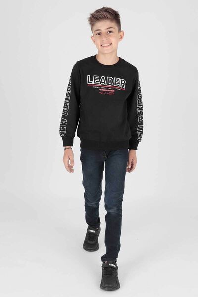 AHENGİM Chlapecká vůdčí mikina s potiskem - Ak15091