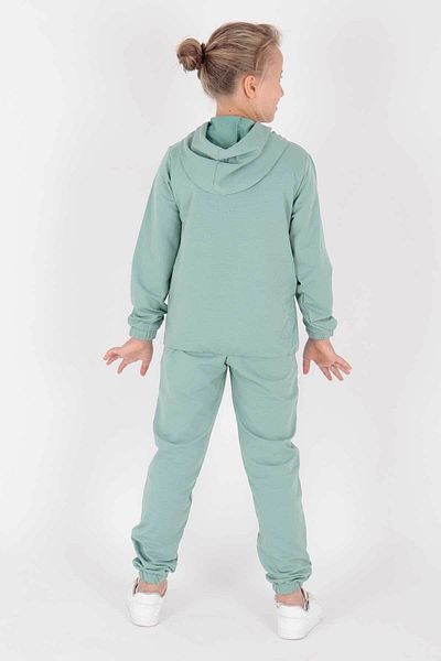 AHENGİM Young Printed Tracksuit Set for Girl - Ak2233