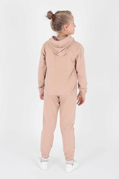 AHENGİM Mladá dívčí tepláková souprava s potiskem - Ak2233