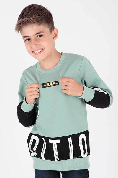 AHENGİM Boys' Trend printed φούτερ - Ak15121