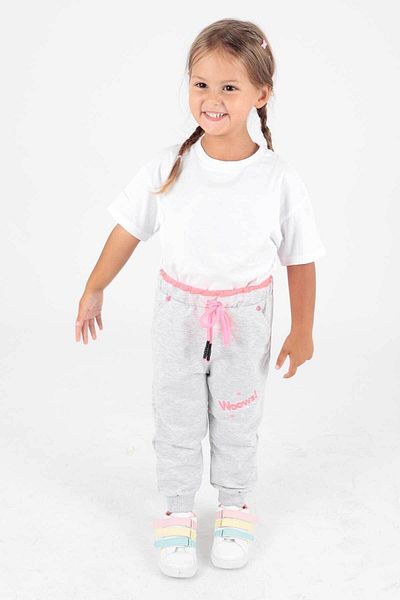 AHENGİM Woows PrintEd TrEndy Girl's SwEatpants - Ak 622459