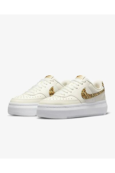 Nike Court Vision Alta Krem Kadın Spor Ayakkabı