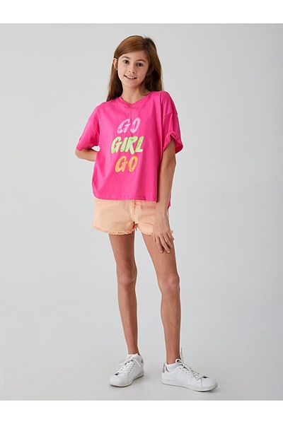 Ltb Short Sleeve Pink T-shirt