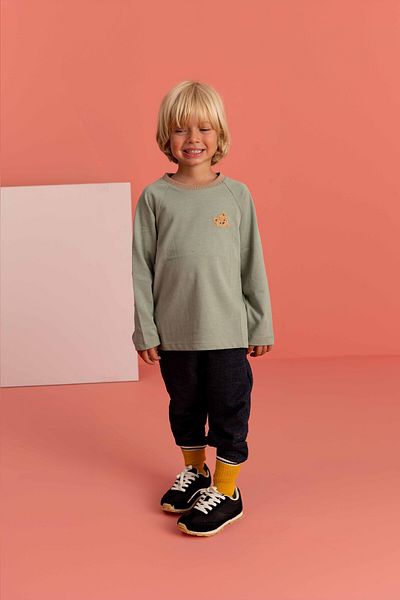 LUESS Tricou sezonier unisex cu imprimeu Teddy Bear - 2-3 ani 7-8 ani