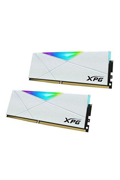 XPG Ax4u32008g16a-dw50 16gb(8x2) 3200mhz Ddr4 Spectrix D50 Beyaz Gaming Masaüstü Ram