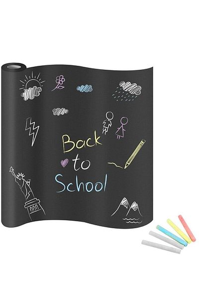 Modaba Blackboard Self Adhesive Paper Chalk Sticker 60 X 200 Cm