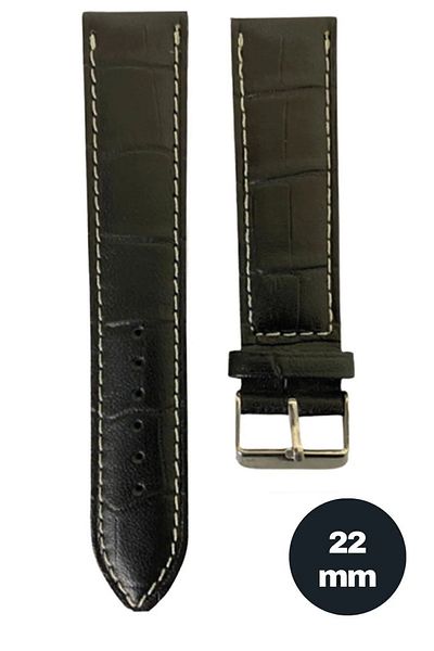 TechnoTime Leather Strap Cord 22 Mm Casio Mtp-1374l Compatible