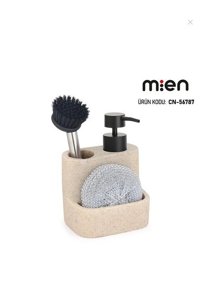 MİEN Mien Polyester Liquid Soap Dispenser - CN-56787
