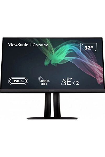ViewSonic Vp3256-4k 31.5 3840x2160 60hz 5ms Hdmı Dp Type-c Hdr10 Ips Monitör