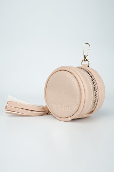 motheric Pacigo Pudra Vegan Deri Emzik Çantası, Bebek Aksesuar, Emzik Kılıfı,...