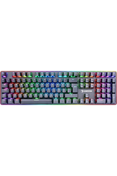 GamePower Saber Full RGB Blue Switch Gaming Oyuncu Mekanik Klavye Q