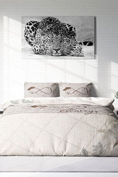 PerlaSera 3D Спеціальний дизайн - Щільна тканина з бавовняного сатину Двоспальний комплект постільної білизни