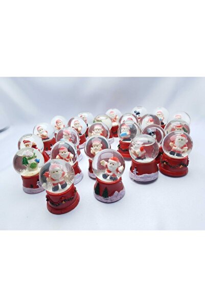 ROSES SHOP Küçük Boy Kar Küresi, Yılbaşı Temalı Noel Baba