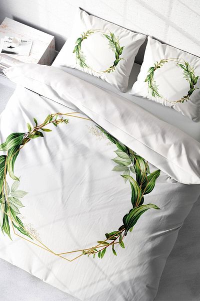 PerlaSera 3D Custom Design - Double Cotton Satin Duvet Cover Set