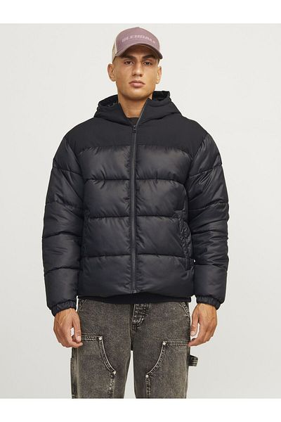 Jack & Jones Geaca JACK &JONES Moon Hood - 12256882-Negru