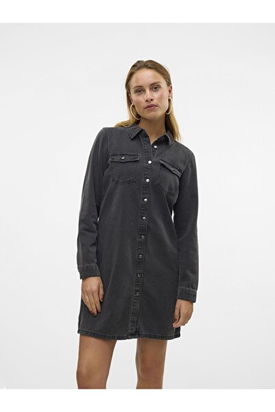 Vero Moda Jeanskleid VMJENNIE Kurzes Kleid