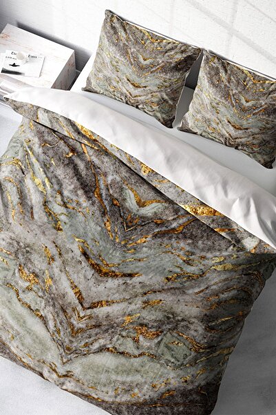 MonoHome Set cuvertură de pilota dublă modernă din marmură