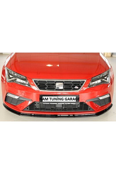 NamTuning Seat Leon Mk3.5 2017 - Tampon Altı Ön Ek Race P Black