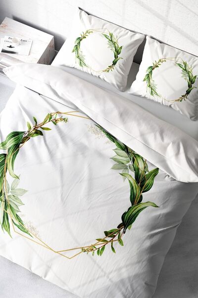 MonoHome Set cuvertură de pilota dublă 3d Sarmaşık