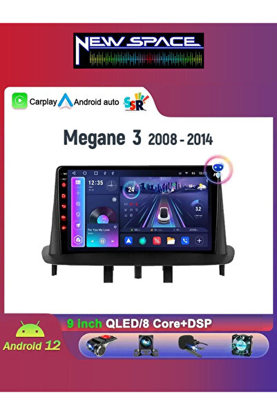 RENAULT FLUENCE ANDROİD 8GB RAM 128GB ROM 8 ÇEKİRDEK CARPLAY MULTİMEDYA