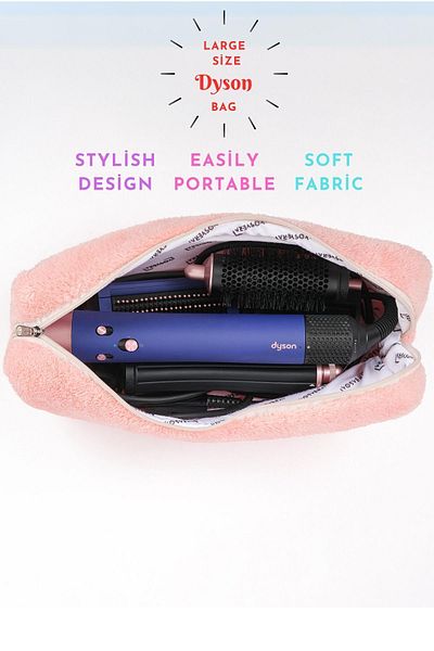 vosvera Dyson Airwrap - Geantă de machiaj compatibilă de dimensiuni mari, organizată ușor de curățat