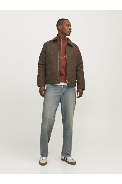 Jack & Jones Текст и Mit Halbem Reißverschluss казахски