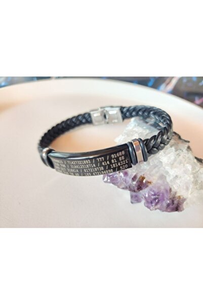 Anatolia Zenginlik Sayı Sekanslı Çelik Bileklik