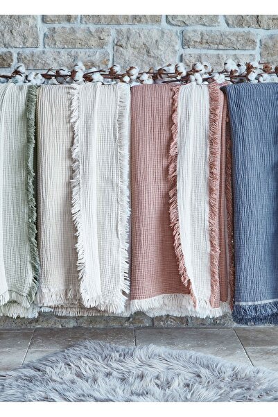 Dantela Бежева Fiona Пряма муслінова покривало