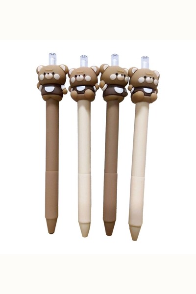 Miniso Unicus - Ayıcık Bitmeyen Versatil Kalem - Sevimli Ve Dayanıklı Yazı Arkadaşınız