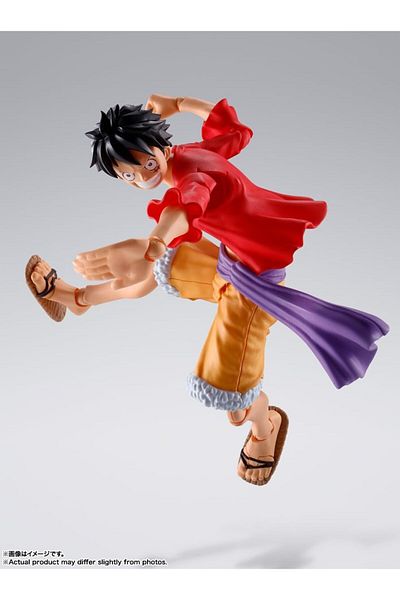 BANDAI TAMASHII NATIONS قطعة واحدة Monkey D. Luffy - Bandai S.H. عمل الشكل