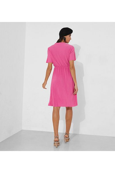 Aila Pink Women's Short dress