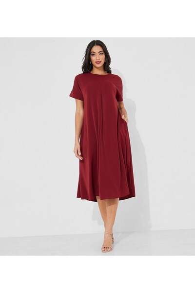 Aila Red Women's Long dress
