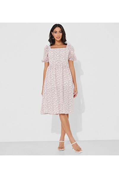 Aila Multi-color Women's Midi dress