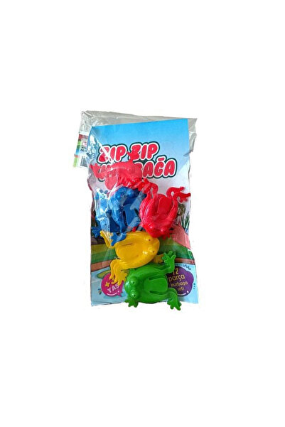 Asya Oyuncak Kartela 12'li ZıpZıp Kurbağa Asya-10005